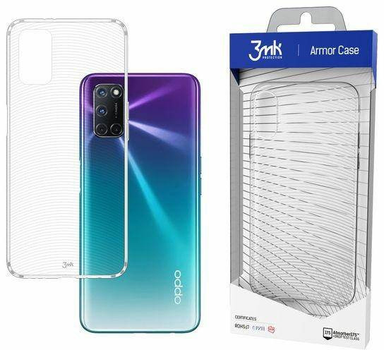 Etui plecki 3MK Armor Case do Oppo A72 Clear (5903108321303)