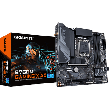 Материнская плата Gigabyte b760m Gaming x ax (s1700, Intel b760, ddr5)