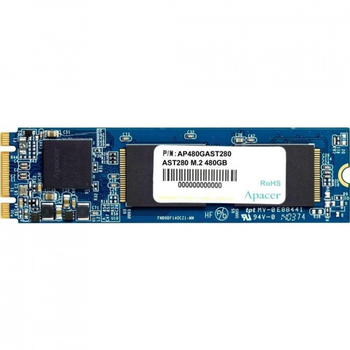 Накопичувач SSD M.2 2280 480GB Apacer (AP480GAST280-1) (154236)