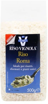 Рис Riso Vignola Roma долгозернистый 500 г (0.5 кг) (8002130201687)