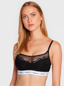 Бюстгалтер-топ Guess O2BC07-KBBT0-JBLK M Jet Black (7617076717713)