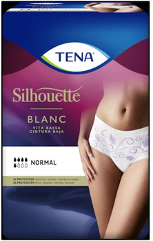 Pieluchomajtki Tena Silhouette White T/G 10 Uds (7322540488555)