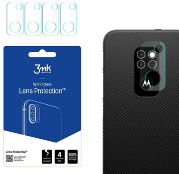 Zestaw szkieł hartowanych 3MK Lens Protection na aparat Motorola Defy 2021 (5903108422703)