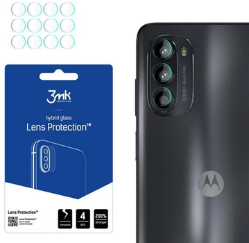 Комплект захисного скла 3MK Lens Protection для камери Motorola Moto G52 (5903108472777)