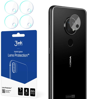 Zestaw szkieł hartowanych 3MK Lens Protection na aparat Nokia 6.2 (5903108213509)