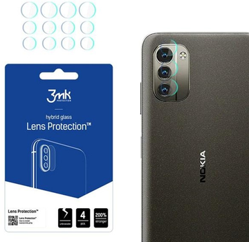 Комплект захисного скла 3MK Lens Protection для камери Nokia G11 (5903108462143)