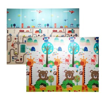 Детский Термоковрик складной Bambi 33502, 195х148 см (Звери)
