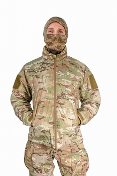 Куртка зимняя Level 7 Multicam с капюшоном военная тактическая 2XL Мультикам (LPP28889-3)