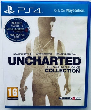 Uncharted: The Nathan Drake Collection, Б/В, російська версія - диск для PlayStation 4