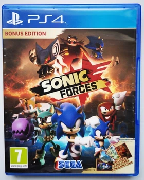 Sonic Forces Bonus Edition, Б/У, русские субтитры - диск для PlayStation 4