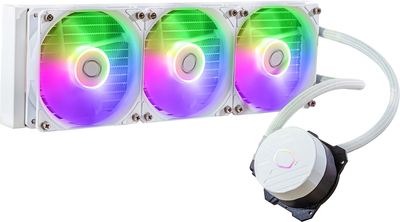 Система водяного охлаждения CoolerMaster MasterLiquid 360L Core ARGB White (MLW-D36M-A18PZ-RW)