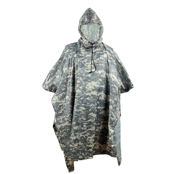 Пончо-дощовик Smartex 210T polyester L ST-P302 acu camouflage ST257