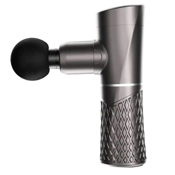 Перкуссионный портативный массажер для тела и мышц Fascial Gun WHX008 (Серый)