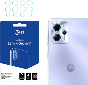 Zestaw szkieł hartowanych 3MK Lens Protection na aparat Motorola Moto G13/G23 (5903108513609)
