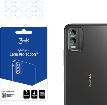 Комплект захисного скла 3MK Lens Protection для камери Nokia C32 (5903108527972)