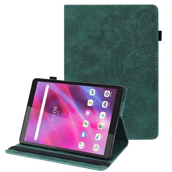 Защитный чехол UniCase Flower для Lenovo Tab M8 Gen 4 (TB-300FU) - Green