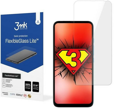 Гібридне скло 3MK FlexibleGlass Lite для Motorola One Fusion Plus (5903108299558)