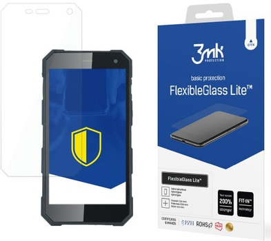 Szkło hybrydowe 3MK ElasticGlass Lite do MyPhone Hammer Energy 18x9 (5903108535090)
