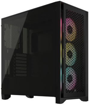 Корпус Corsair iCUE 4000D RGB AirFlow Black (CC-9011240-WW)