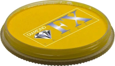 Желтый грим для лица и тела аквагрим Diamond FX, 30 грамм