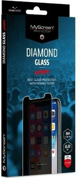 Szkło ochronne MyScreen antiSPY Diamond Glass do Apple iPhone 13 / 13 Pro / 14 (5904433202039)
