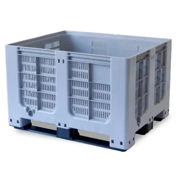 Контейнер Europlast CT/R4 полимерный перфорированный 11200х1000х760 мм с 3 полозьями