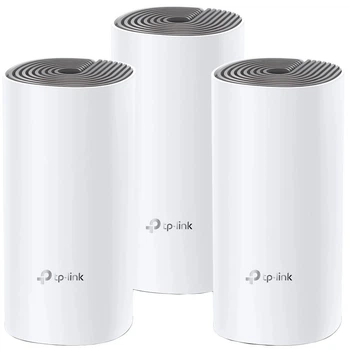 Домашняя Mesh Wi-Fi система TP-Link Deco E4(3-Pack) 1167Мбит/с в комплекте 3шт