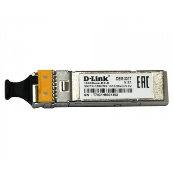 Модуль D-Link DEM-331T/A1A 1-port mini-GBIC 1000Base-LX SMF WDM SFP 40km