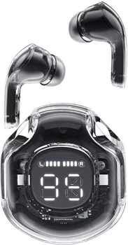 Słuchawki Acefast T8 Crystal color (2) bluetooth earbuds Bright Black (AFT8BB)