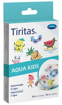 Plastry Hartmann Tiritas Aqua Kids 12 szt (4052199510804)