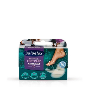 Пластырь Salvelox Salvequick Foot Care Mix Blisters 10 шт (8470001575555)
