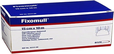 Лейкопалстир BSN Medical Fixomull 15 см x 10 м (4042809020892)