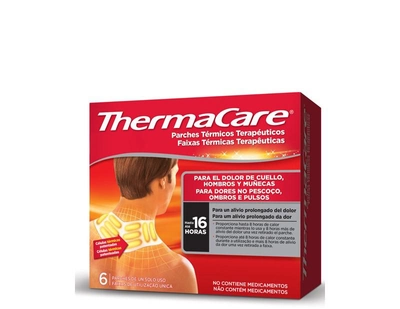 Пластырь Thermacare Thermal Patches Terapeutic Neck Shoulders & Dolls 6 шт (8430992120882)