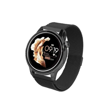 Смарт-часы - Wear Fit Black (Android, iOS) Bluetooth 5.2 женские, водонепроницаемые