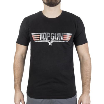 Футболка Sturm Mil-Tec з малюнком Top Gun T-Shirt (Black) XL