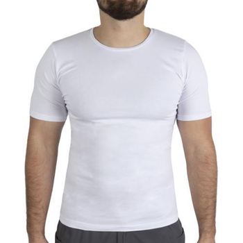 Футболка Sturm Mil-Tec однотонна Top Gun T-Shirt Slim Fit (2 шт у комплекті) (White) S