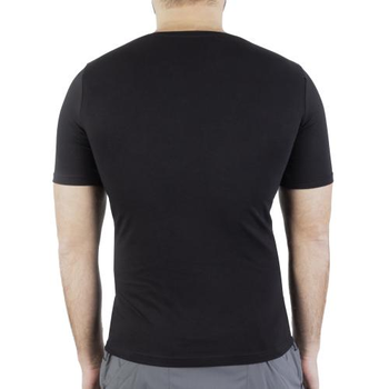 Футболка Sturm Mil-Tec однотонна Top Gun T-Shirt Slim Fit (2 шт в комплекті) (Black) S