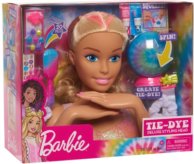 Lalka-manekin Just play Barbie deluxe tie-dye (886144636516)