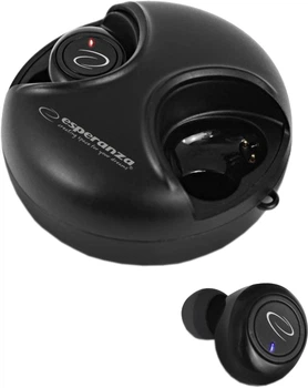 Навушники Esperanza TWS EH228K Aries Black (5901299958322)