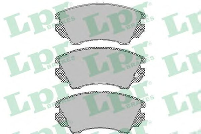 05P1467 LPR - Гальмівні колодки до дисків (F, з датчиком) LPR (05P1467)