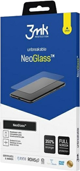 Szkło kompozytowe 3MK NeoGlass do Samsung Galaxy S21+ czarne (5903108353526)