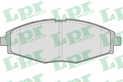 05P693 LPR - Гальмівні колодки до дисків LPR (05P693)