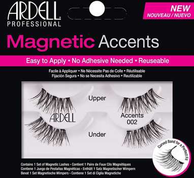 Zestaw rzęs Ardell Magnetic Accents Lashes 002 (74764679543)
