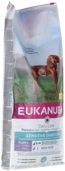 Sucha karma dla szczeniąt Eukanuba Daily Care Puppy Sensitive Digestion 12 kg (8710255185132)