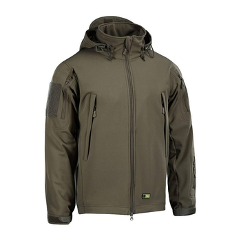 M-Tac куртка Soft Shell Olive, тактическая зимняя куртка олива, военная куртка для ВСУ олива зимняя 3XL