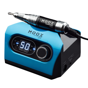 Фрезер для манікюру Nail Drill MOOX PRO Х777 на 70 Вт / 50000 обертів, синій