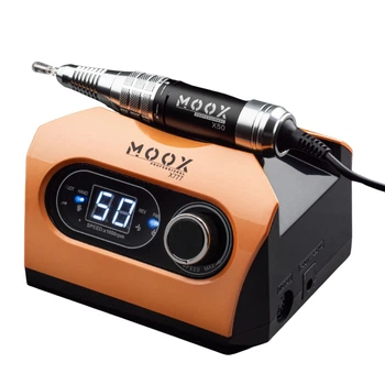 Фрезер для манікюру Nail Drill MOOX PRO Х777 на 70 Вт/50000 обертів, помаранчевий
