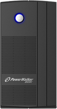 UPS PowerWalker Basic VI SB 1000VA (600W) Black (VI 1000 SB FR)