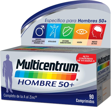 Комплекс вітамінів та мінералів Multicentrum Мен 30 таблеток (8470001660008)