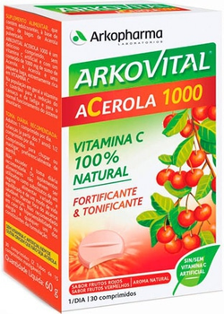 Харчова добавка Arkopharma Arkovital Acerola 1000 Вітамін С 30 таблеток (3578830124397)